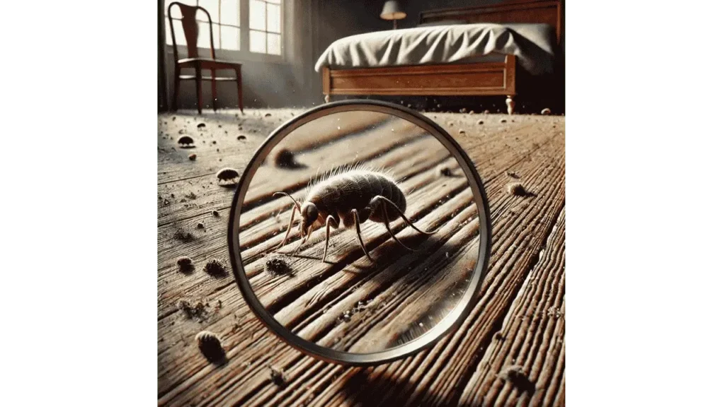 fleas live on wood floors