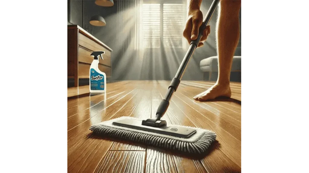 use swiffer on wood floors