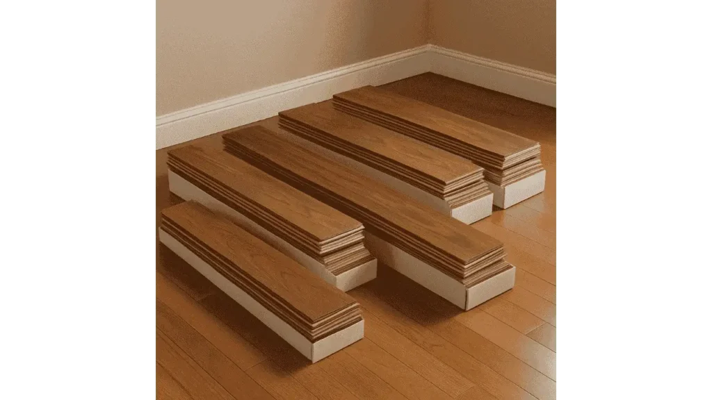 how long should wood floor sit in house before installing.