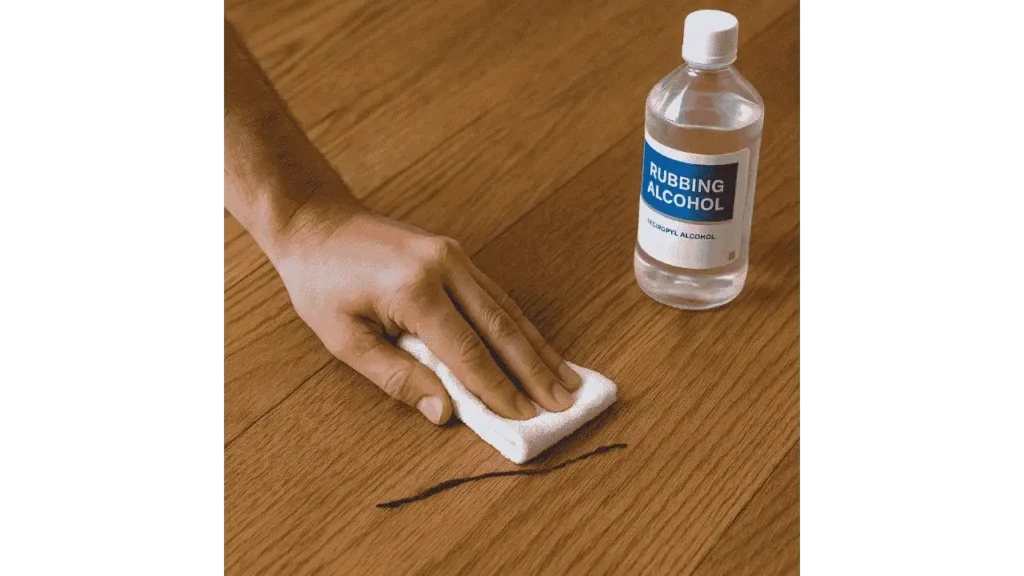 how to get ink out of wood floor