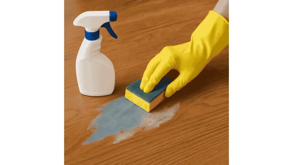 How to Get Spray Paint Off Wood Floor.
