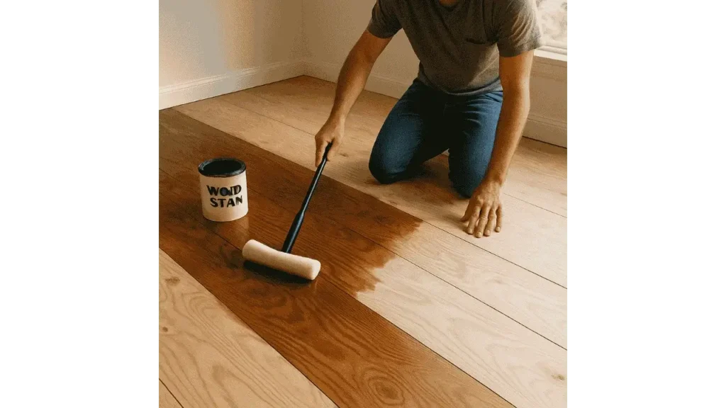how to make plywood floors look nice.