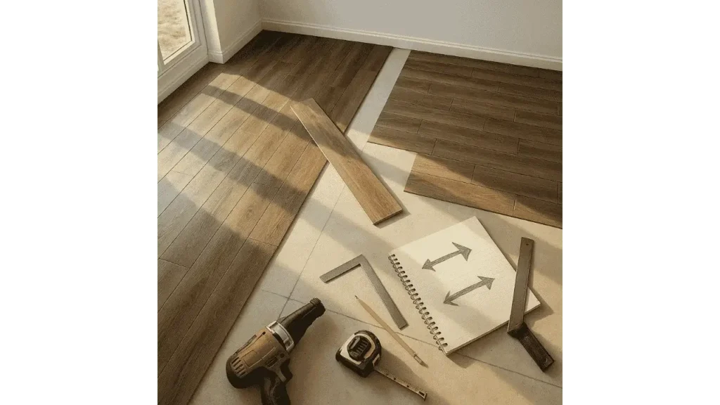 How to Decide Which Direction to Lay Vinyl Plank Flooring.