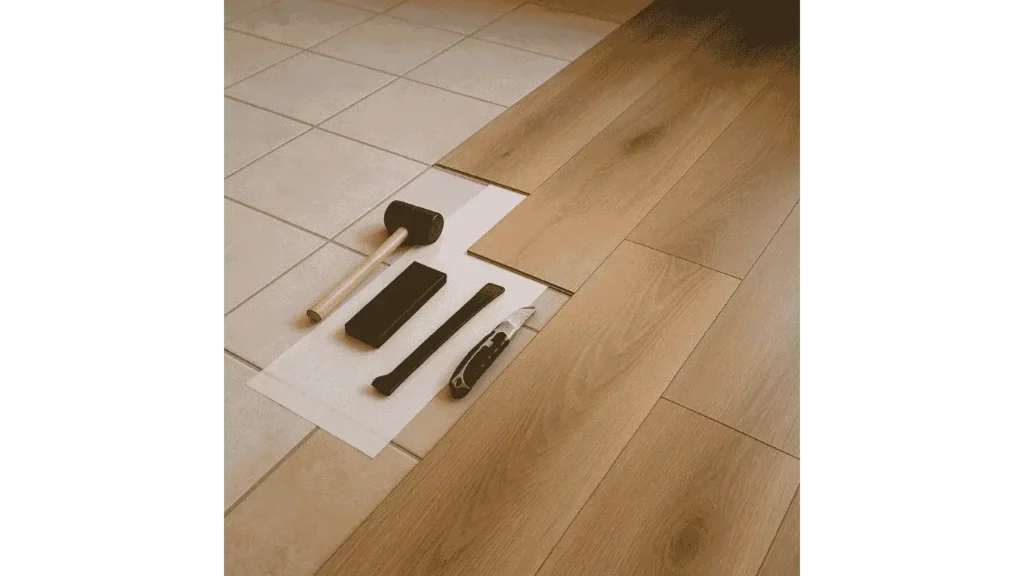 can you Lay Vinyl Planks Over Tile Floors.