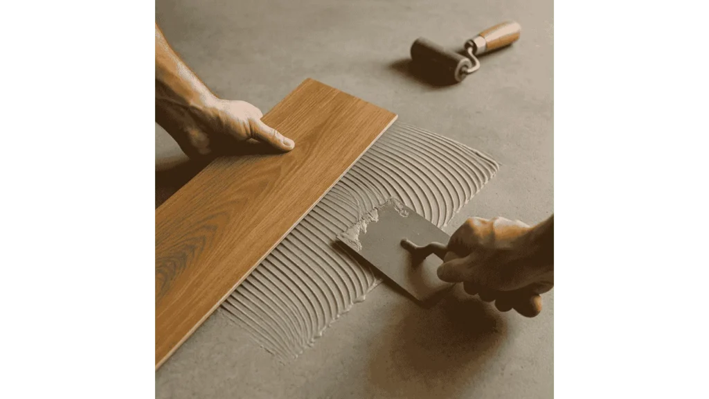 How to Glue Down Your Vinyl Plank Flooring.