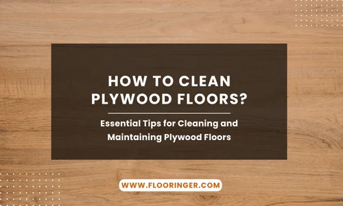 how to clean plywood floors