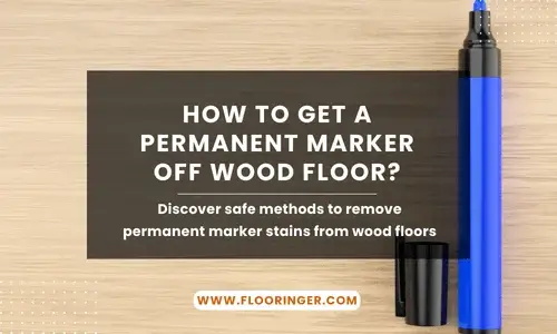 how to get permanent marker off wood floor