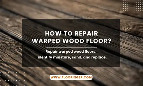 how to repair warped wood floor