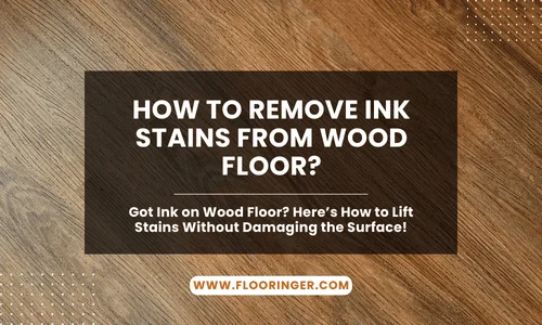how to get ink out of wood floor