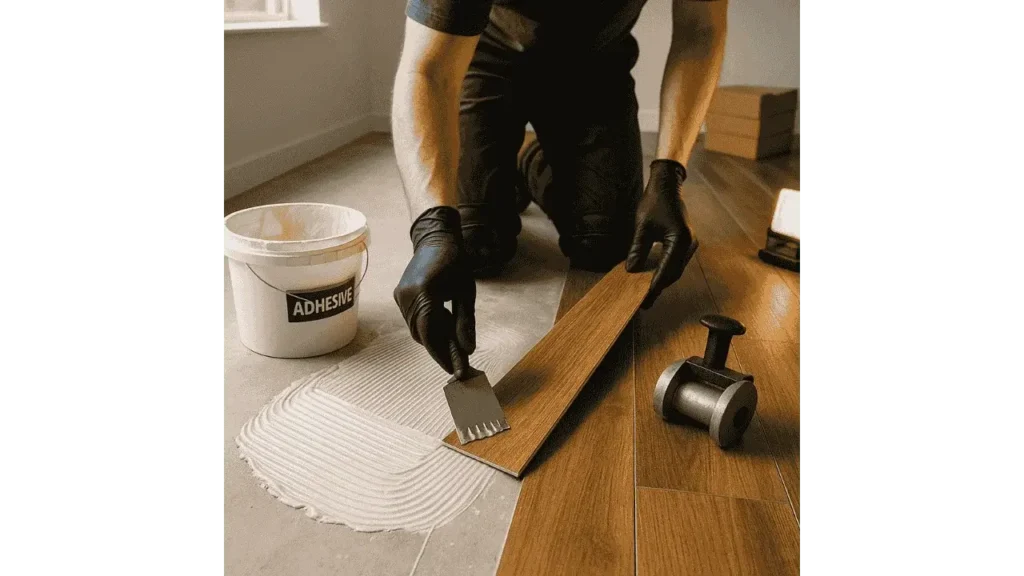 How to Glue Down Your Vinyl Plank Flooring.